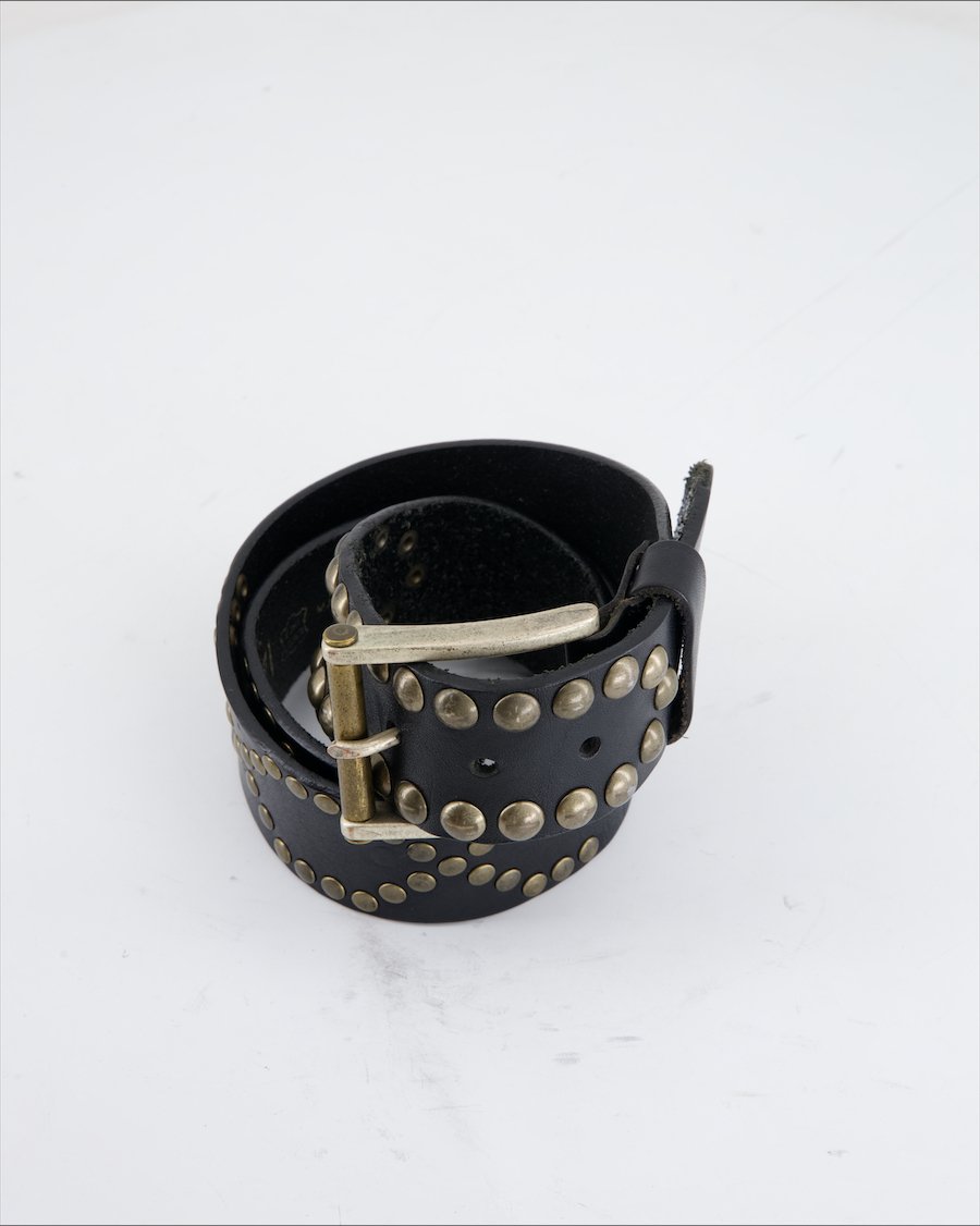 Vittozzi Belt Leather Black