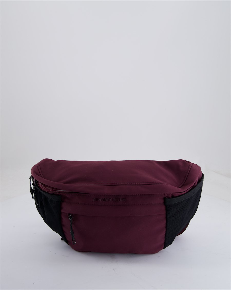 Superdry Crossbody Bag Cloth Burgundy
