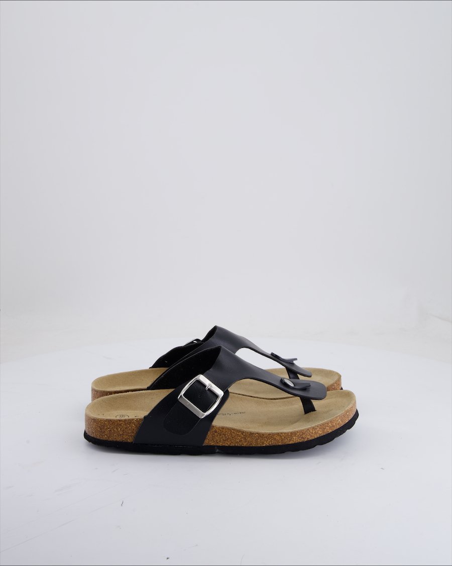 Graceland Sandals Polyurethane Black Eu 39