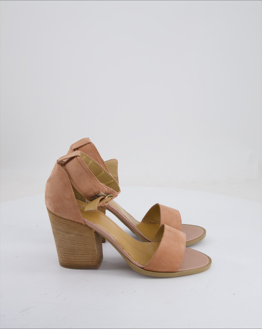 Bata Heels Suede Dusty Rose Eu 39