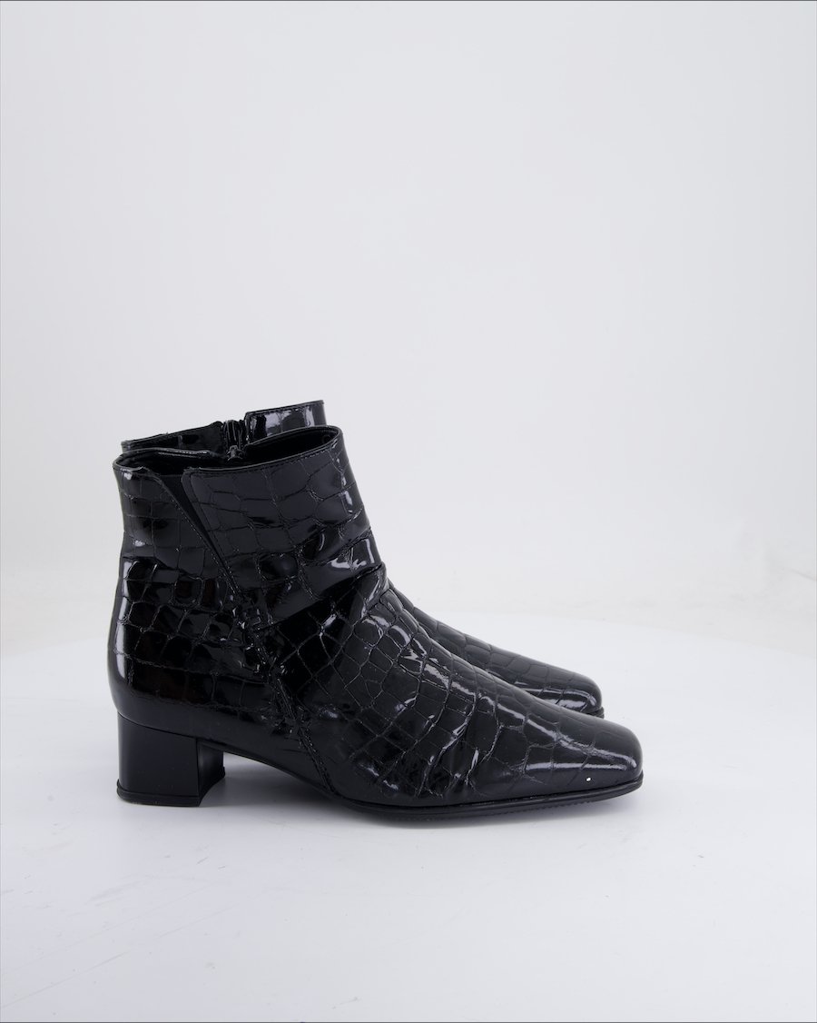 Gabor Ankle Boots Leather Black Eu 39