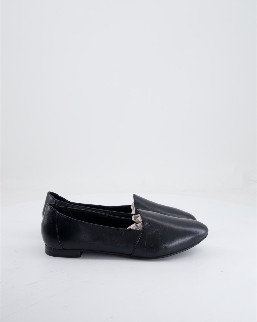 5Th Avenue Flats Leather Black EU 39