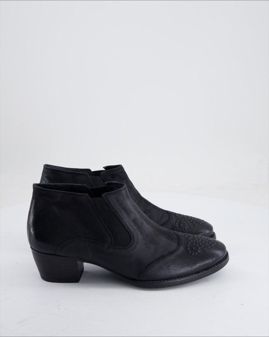 Paul Green Ankle Boots Leather Black EU 40