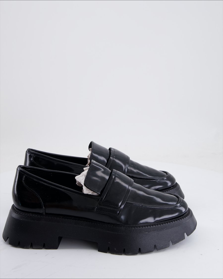 Zara Flats Polyurethane Black EU 40