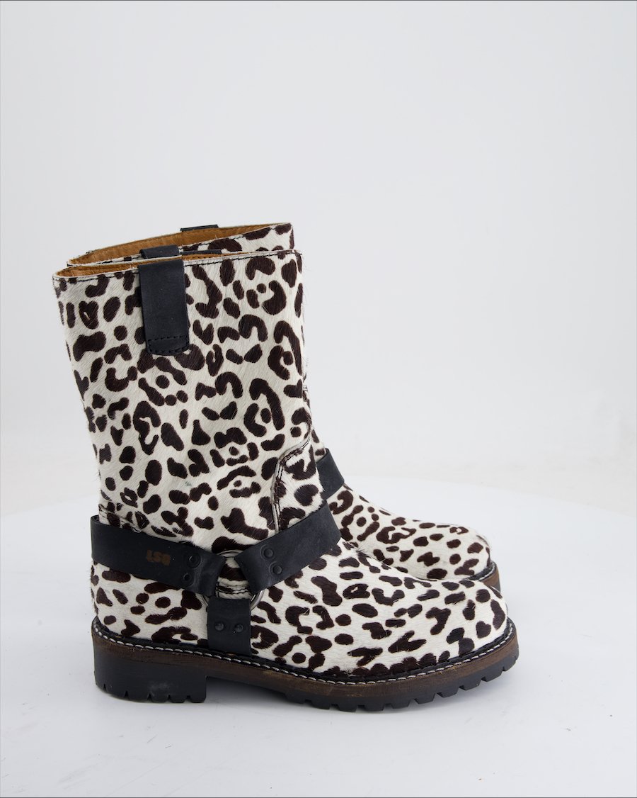 Lsq Boots Faux fur White EU 36