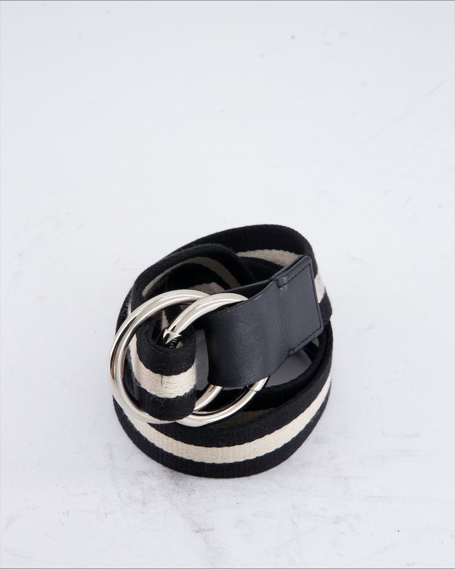 Bally Belt Cloth Black