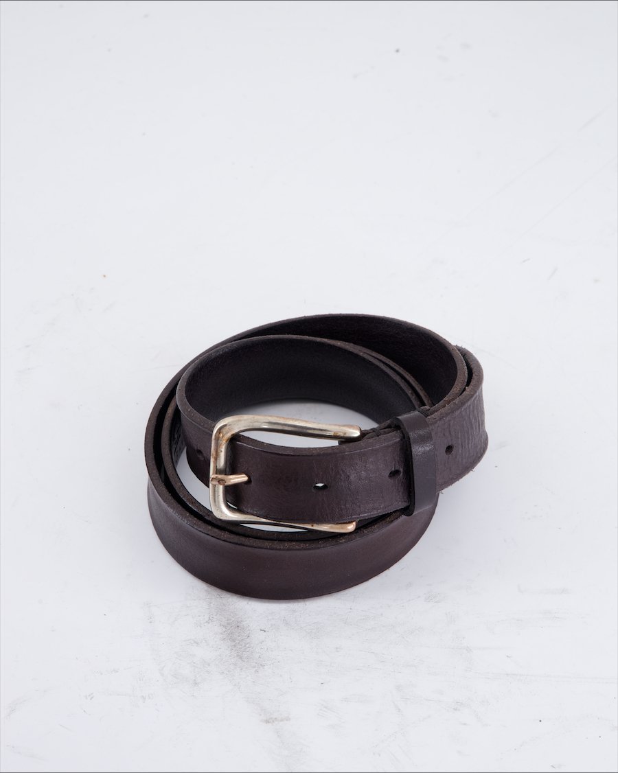 Sergio Gavazzeini Belt Leather Black
