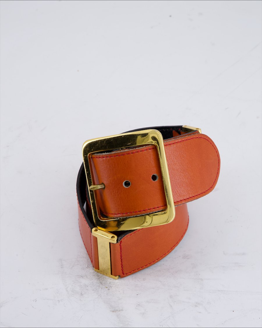 Elegance Belt Leather Brown