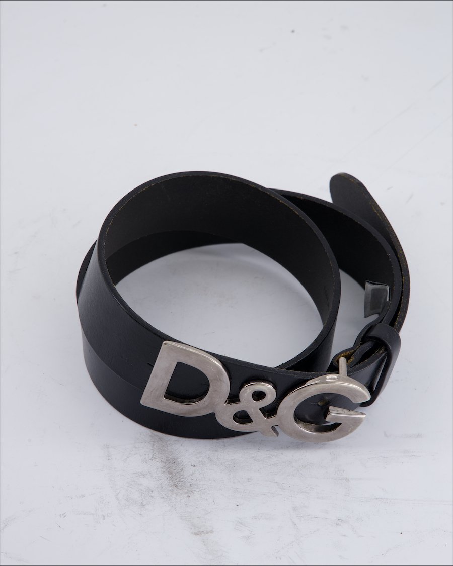 Dolce & Gabbana Belt Leather Black