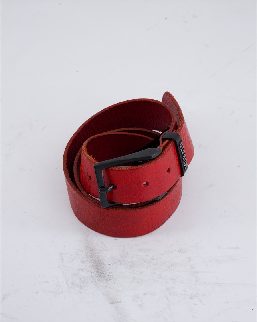Antony Morato Belt Leather Red