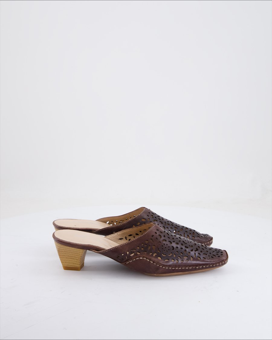 Pietro Bianchi Heels Leather Brown Eu 37
