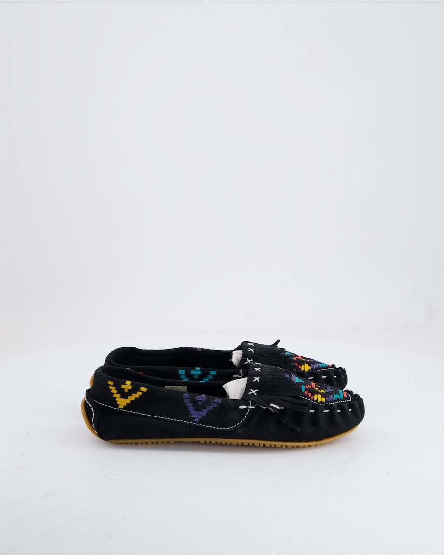 Picnic Flats Suede Black Eu 38