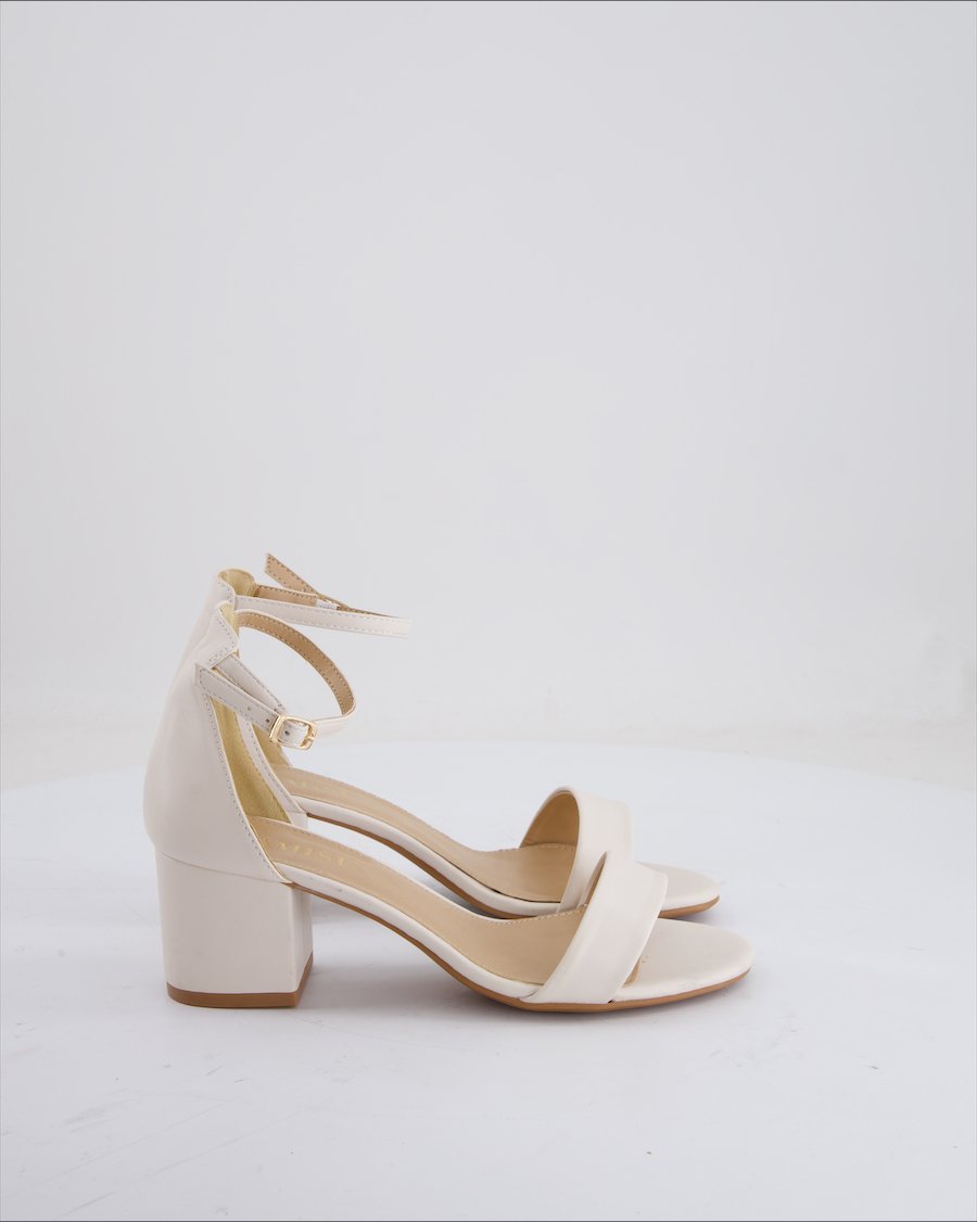 Amisu Heels Leather White Eu 37