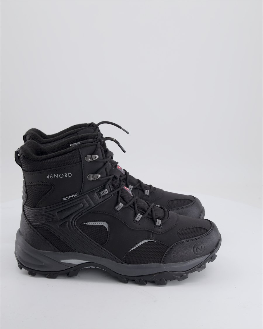 46 NORD Ankle Boots Leather Black Eu 44
