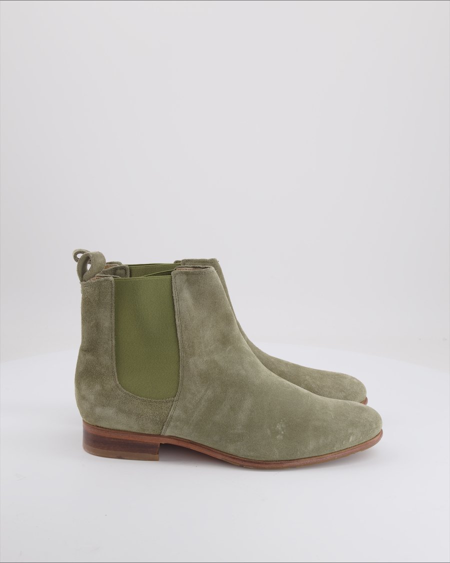 Navyboot Ankle Boots Suede Green EU 40