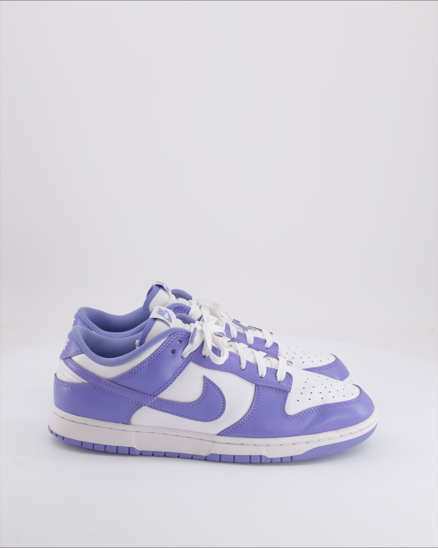 Nike Dunk Low Trainers Leather Cobalt Blue Eu 44.5
