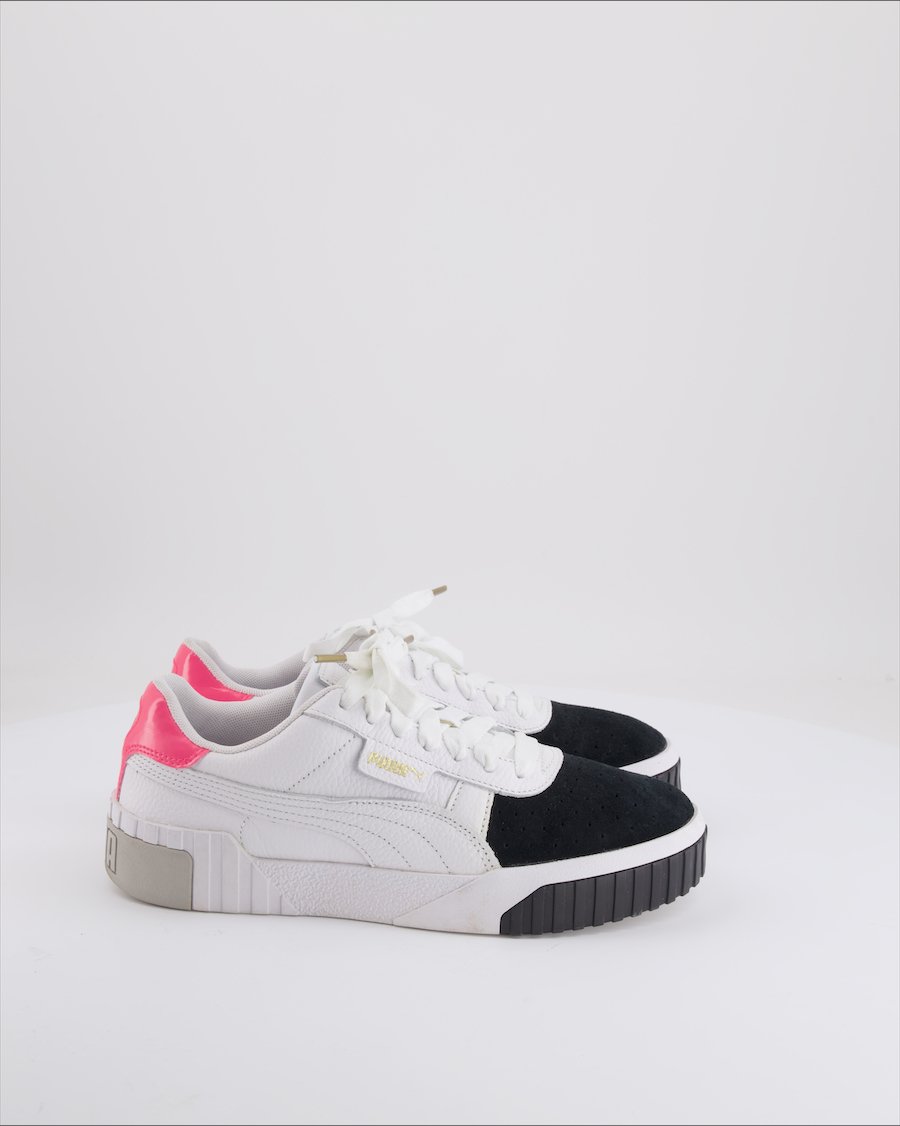 Puma Cali Remix Trainers Leather White Eu 40