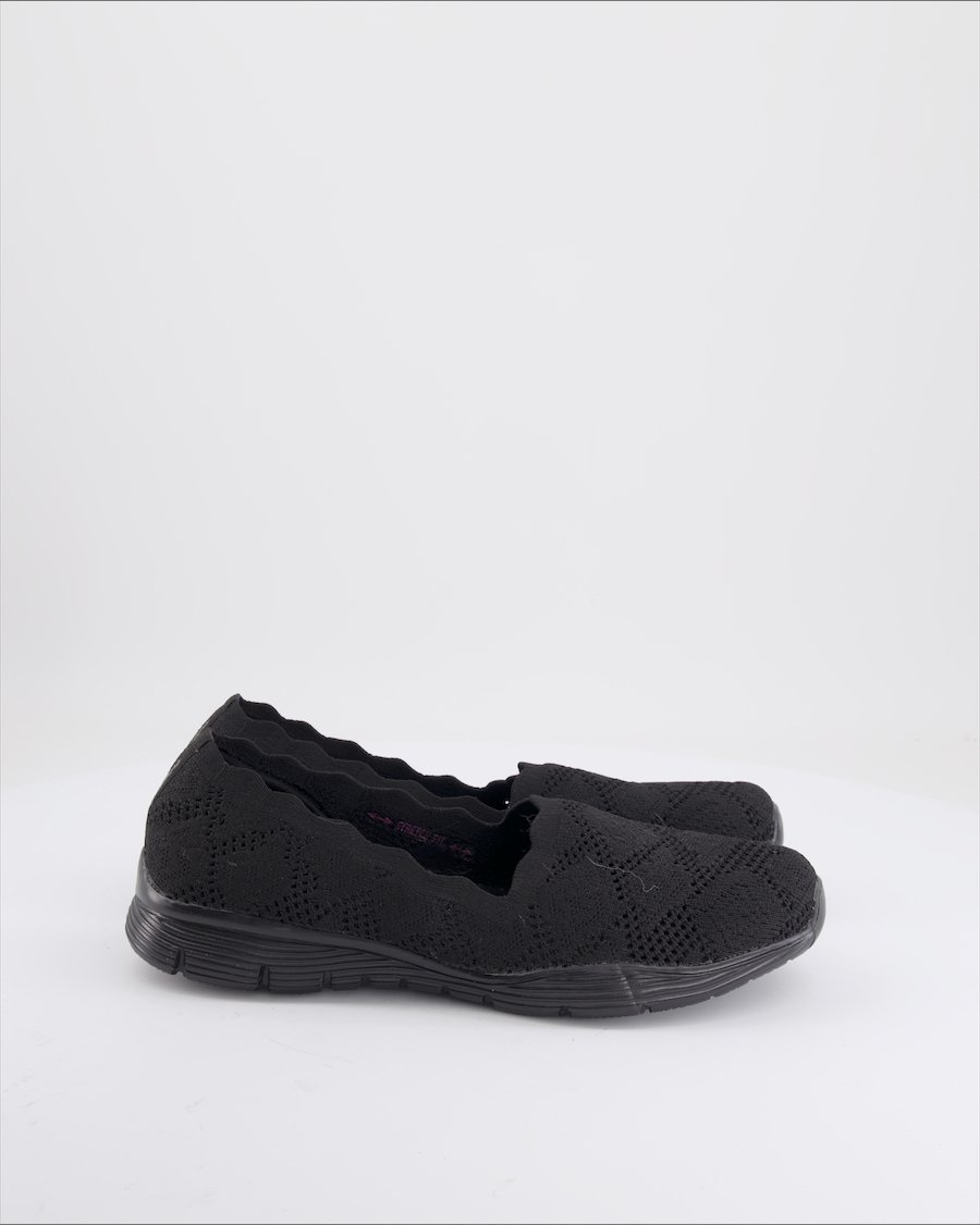 Skechers Flats Cloth Black Eu 41