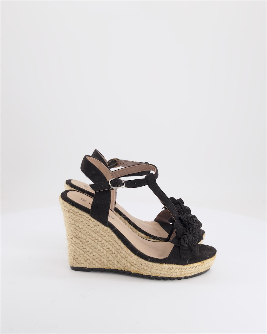 Chicoree Wedges Suede Black Eu 39
