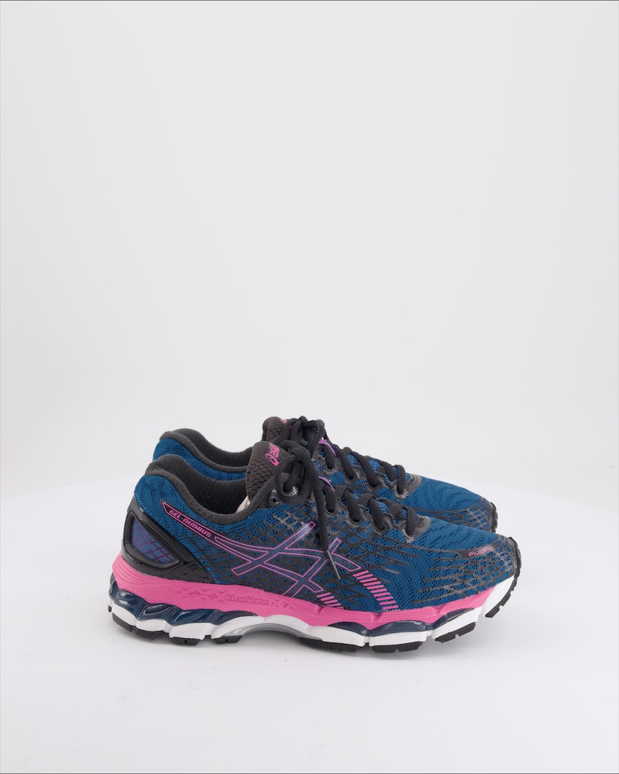 Asics Gel Nimbus Trainers Cloth Blue Eu 40.5