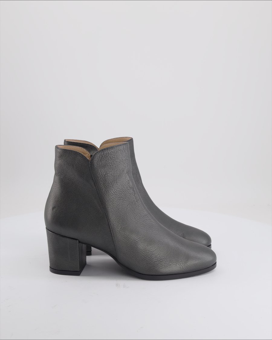 Schuh Gade Ankle Boots Leather Metallic Eu 40
