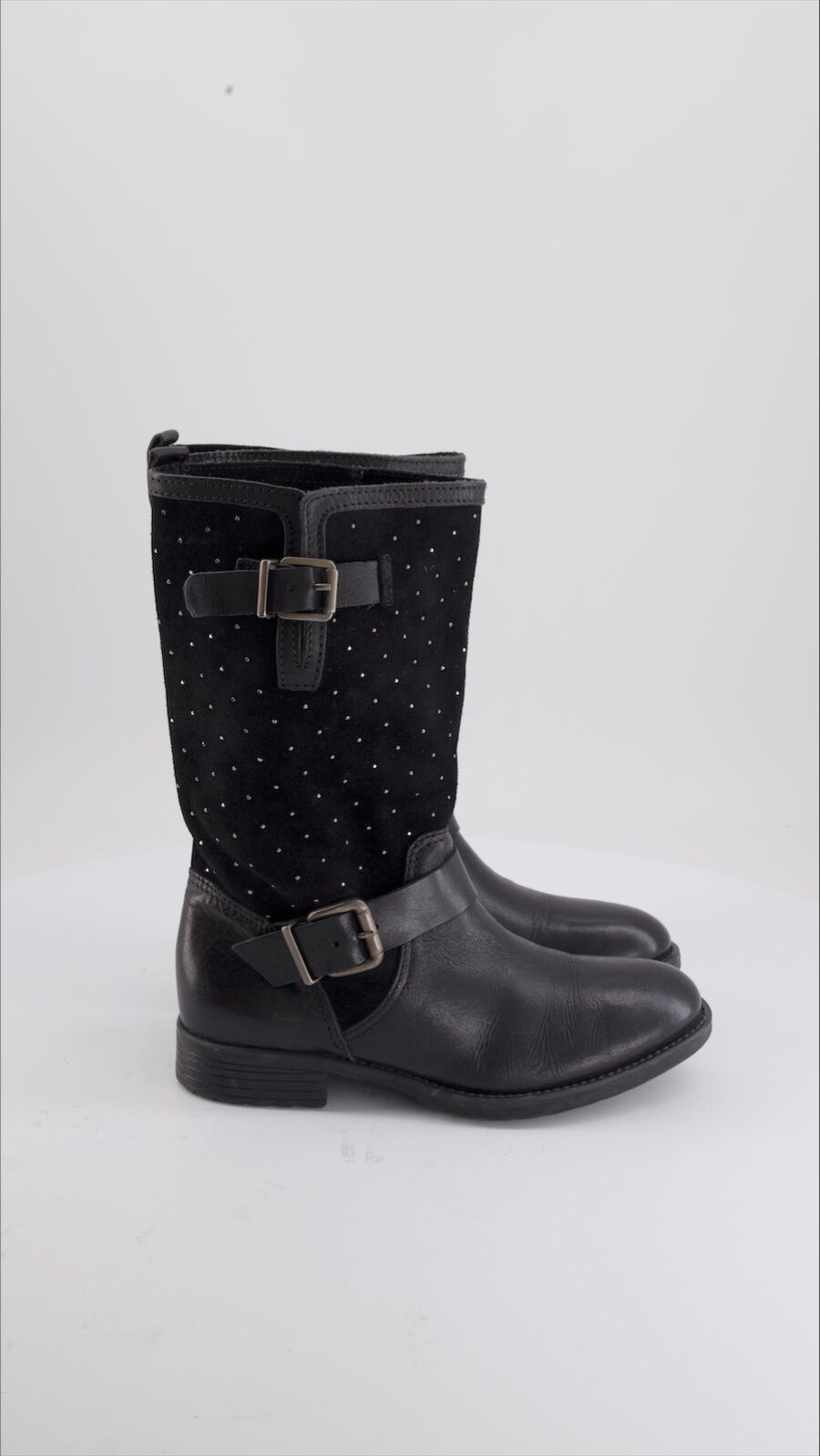 La Redoute Ankle Boots Leather Black Eu 38