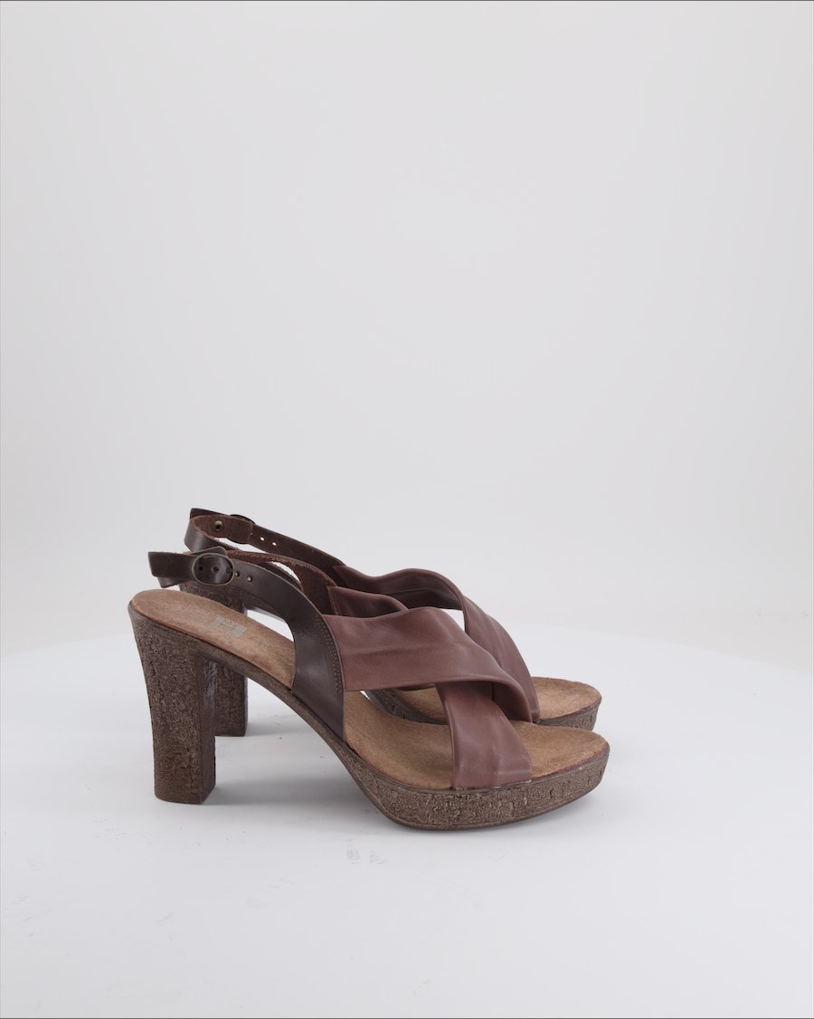 Julie Heels Leather Brown EU 41