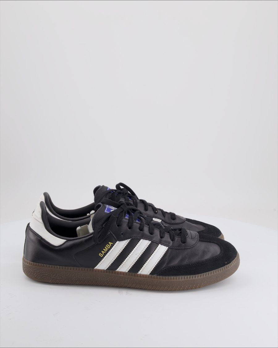 Adidas Samba Trainers Leather Black EU 47.5