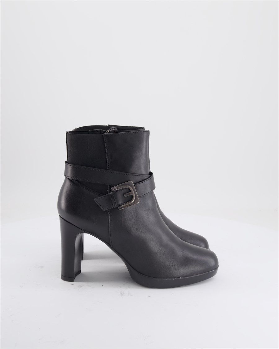 Geox Ankle Boots Leather Black EU 39