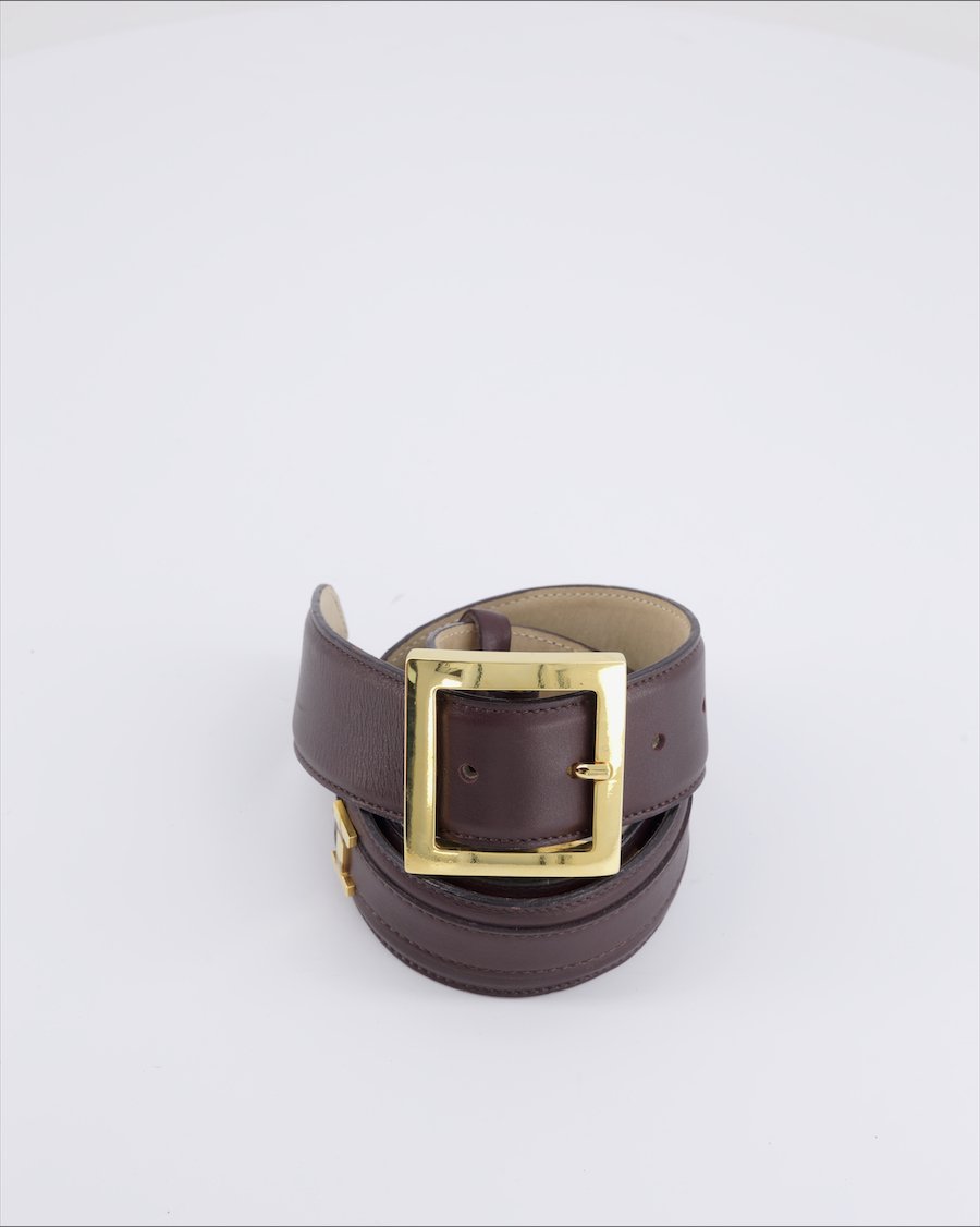 Iceberg Belt Leather Brown