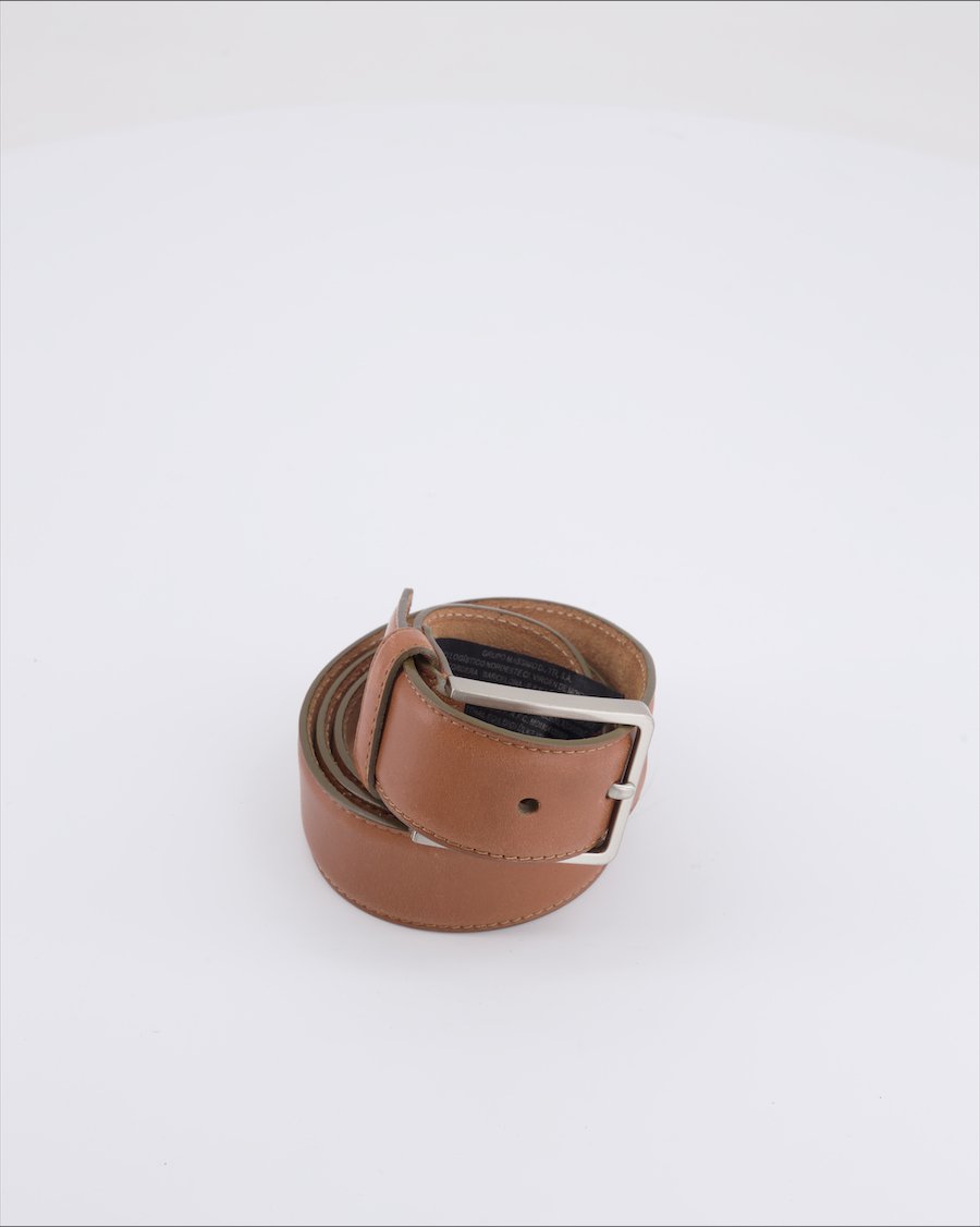 Massimo Dutti Belts Leather Brown