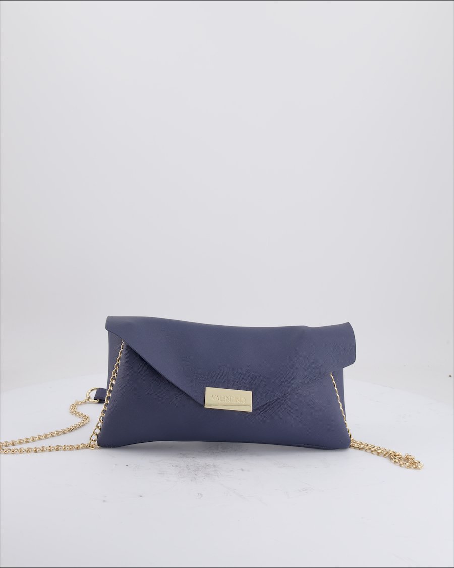 Mario Valentino Crossbody Bag Leather Blue
