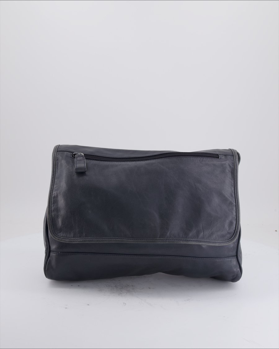 Prada Handbag Leather Navy