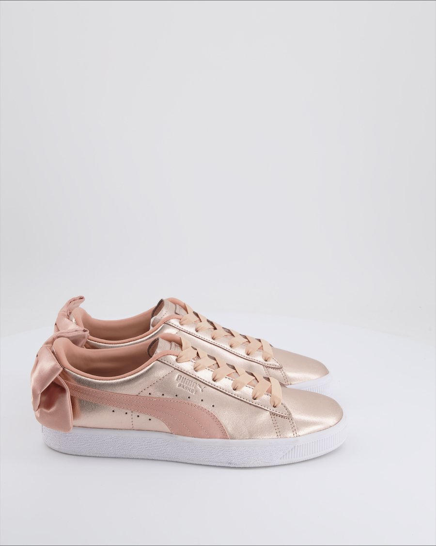Puma Trainers Leather Rosa Gold Eu 40