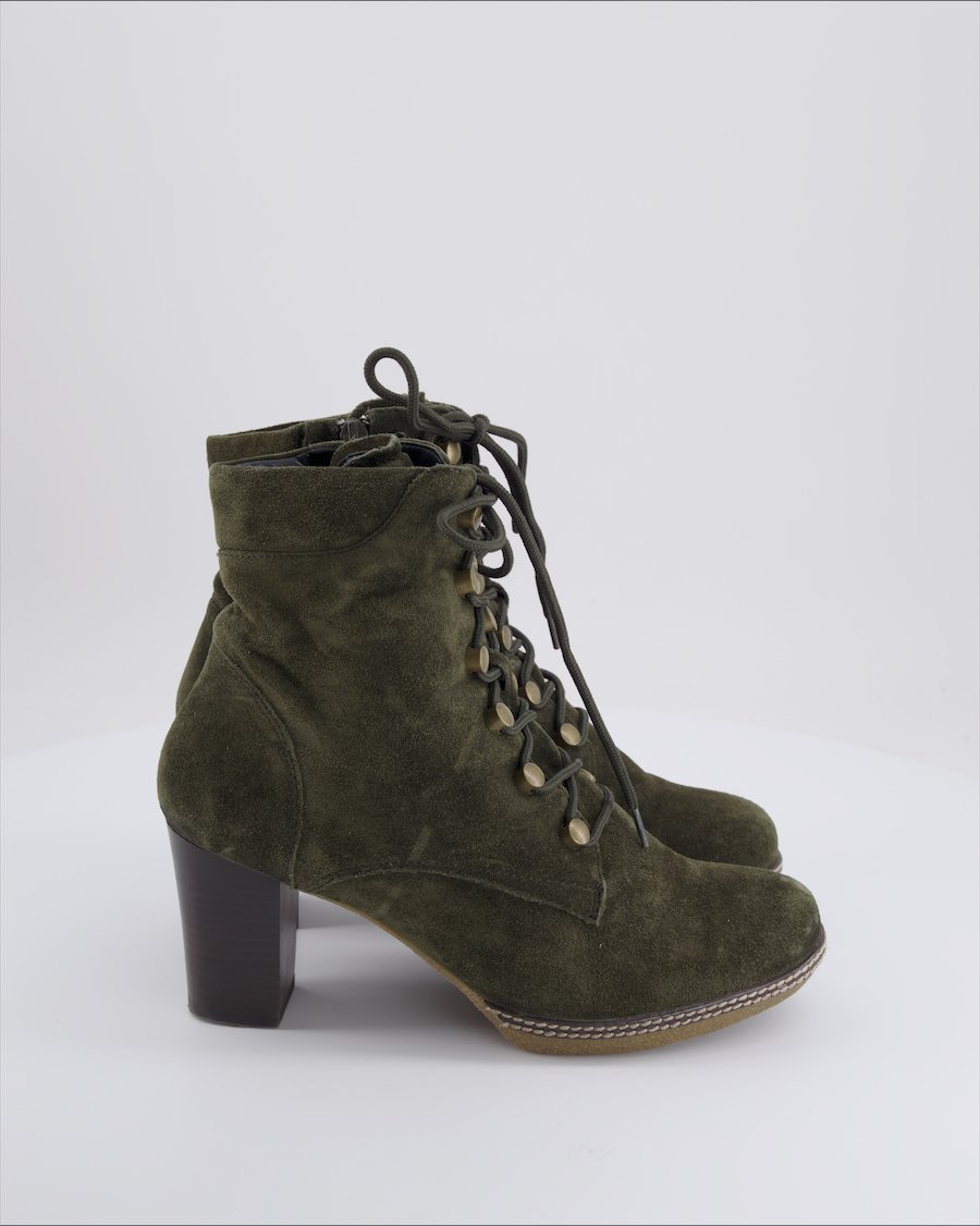 Gabor  Ankle boots Suede Green Eu 40.5