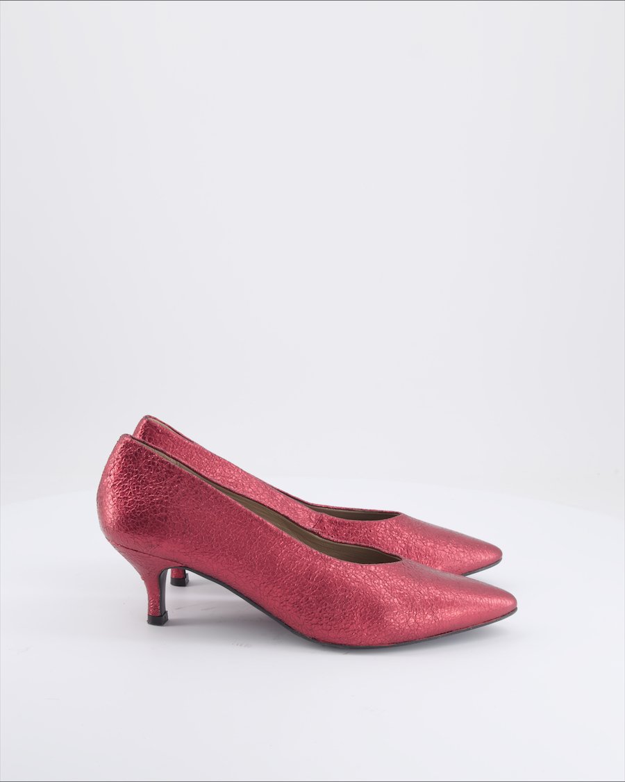 Toral Heels Leather Red Eu 39