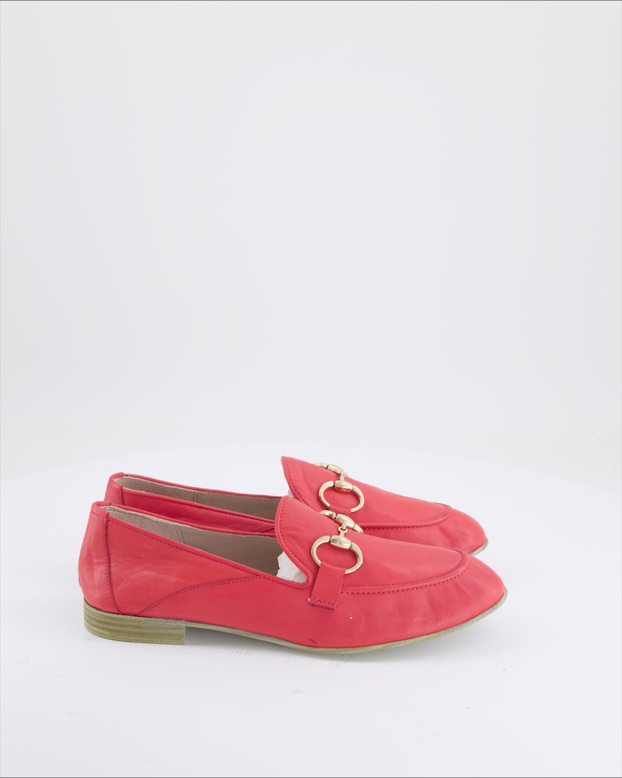 Gate 29 Flats Leather Red Eu 40