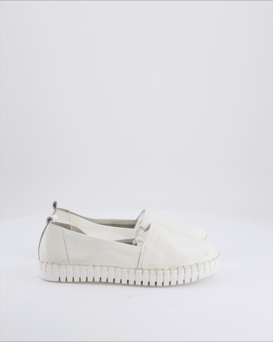 Miss Pappalea Flats Leather White Eu 38