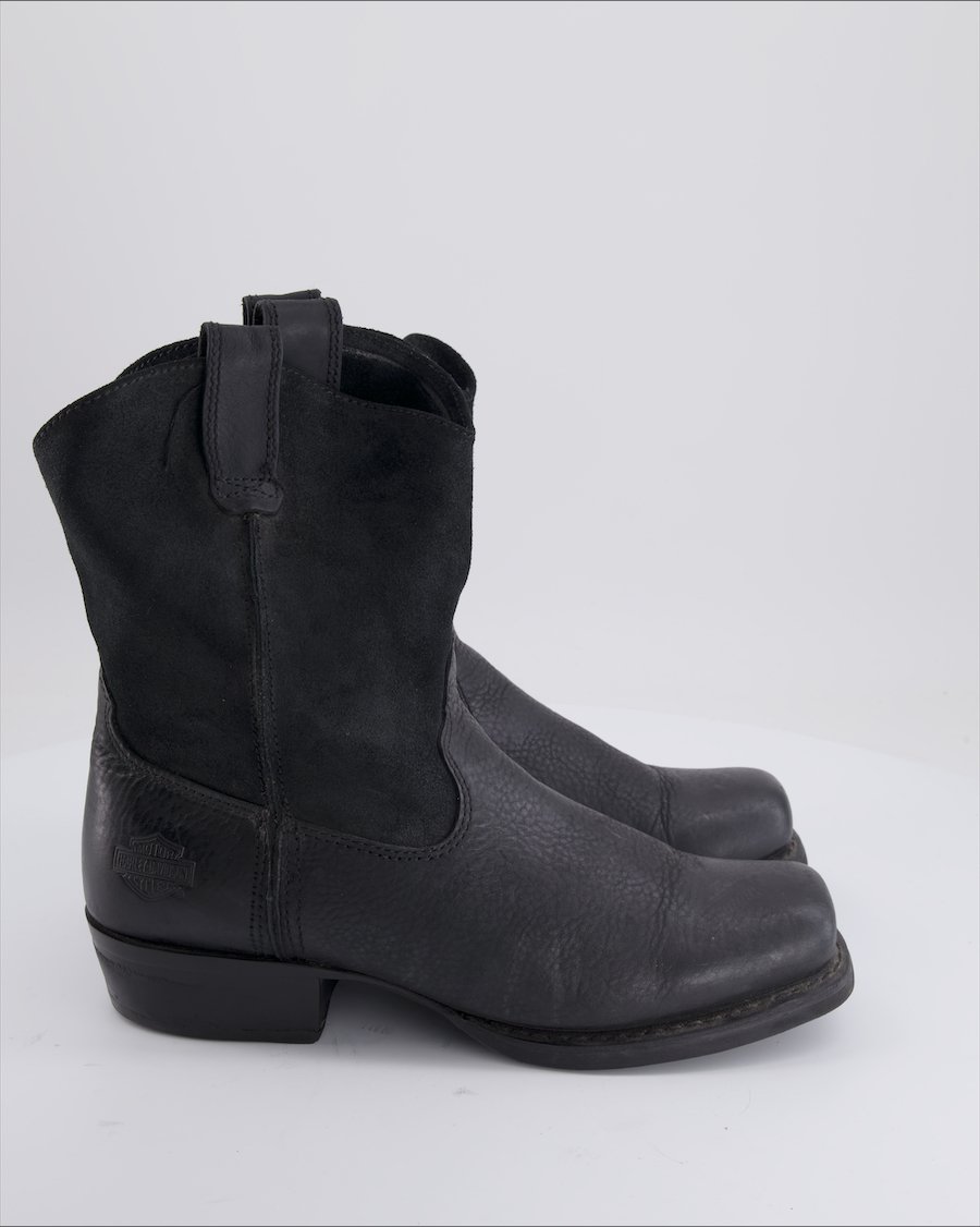 Harley-Davidson Ankle Boots Leather Black