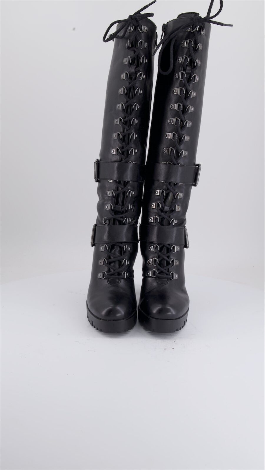 Catwalk Boots Leather Black Eu 38 - immagine 4