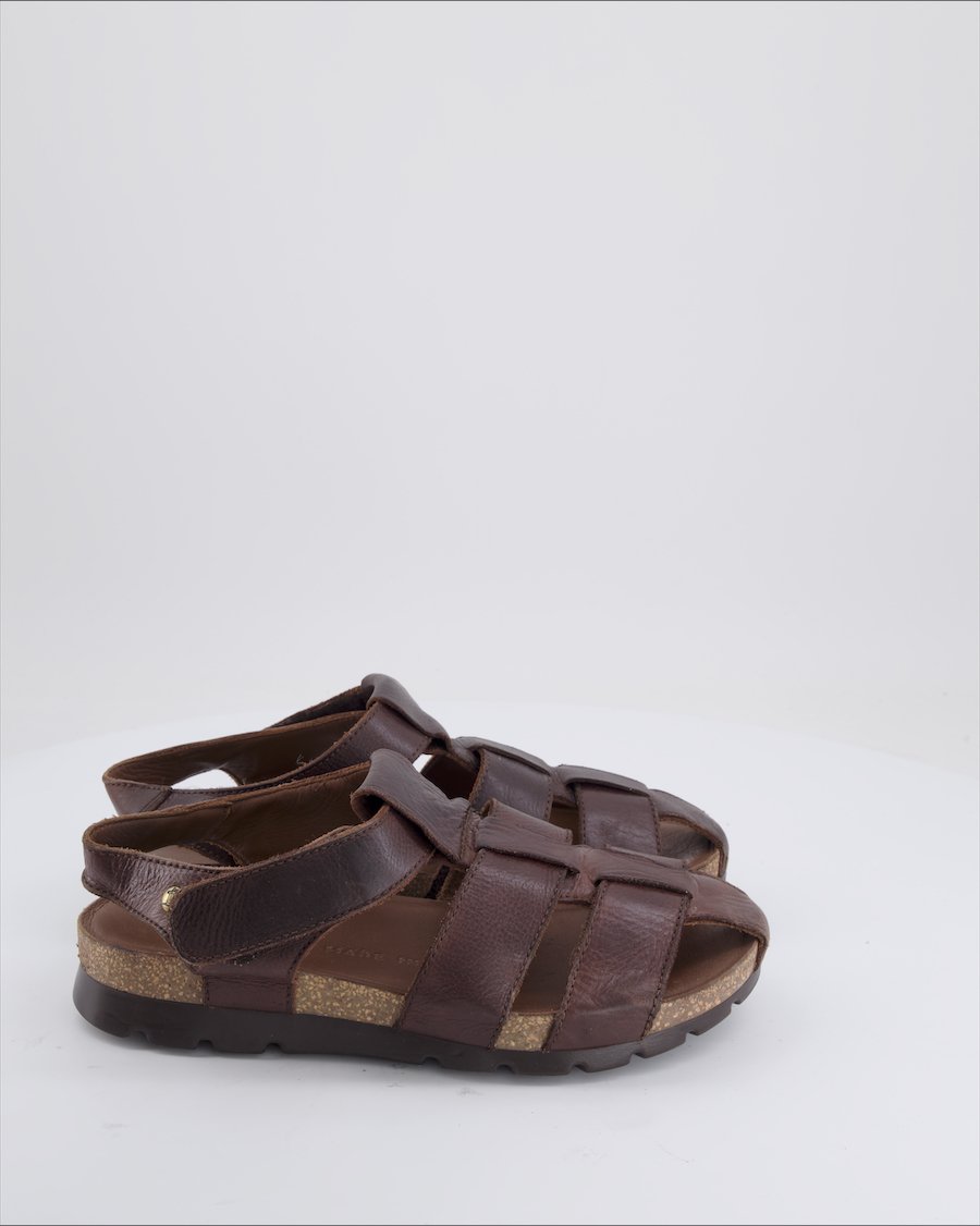 Panama Jack Sandals Leather Brown Eu 40