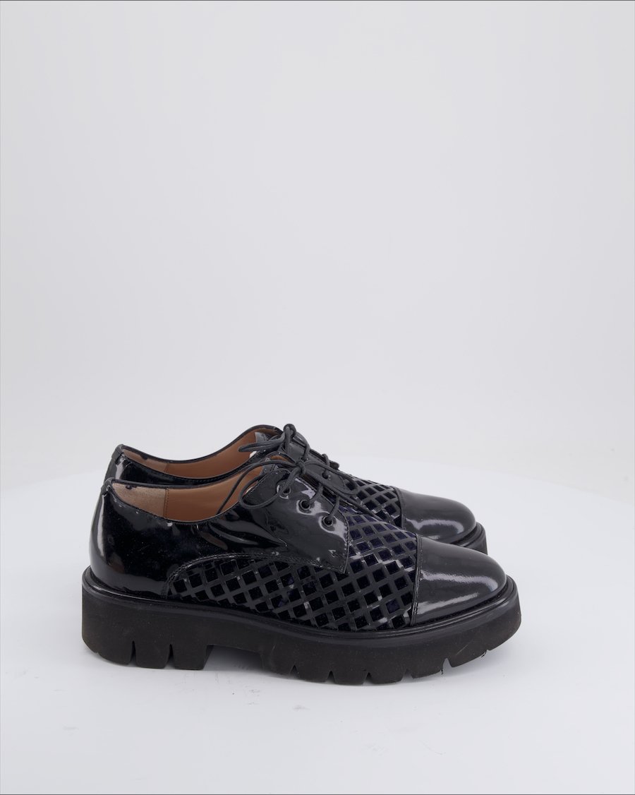 Camerlengo Flats Leather Black Eu 37