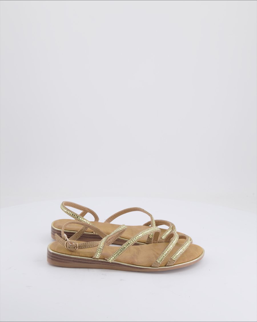 Graceland Sandals Leather Gold Eu 36