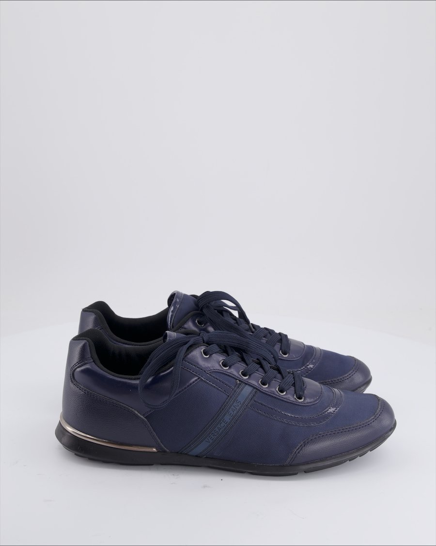 Versace Jeans Trainers Leather Blue Eu 43
