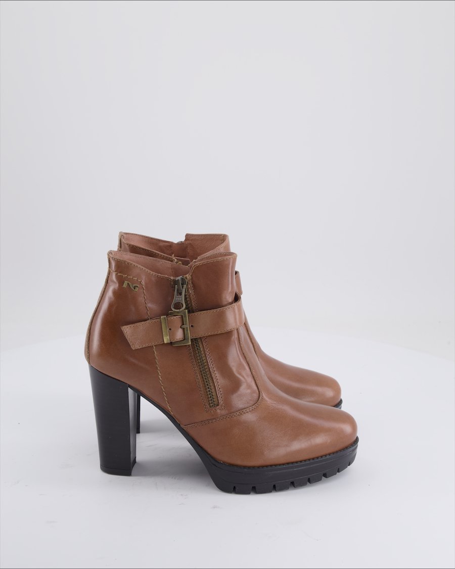 Nero Giardini Ankle Boots Leather Brown Eu 37