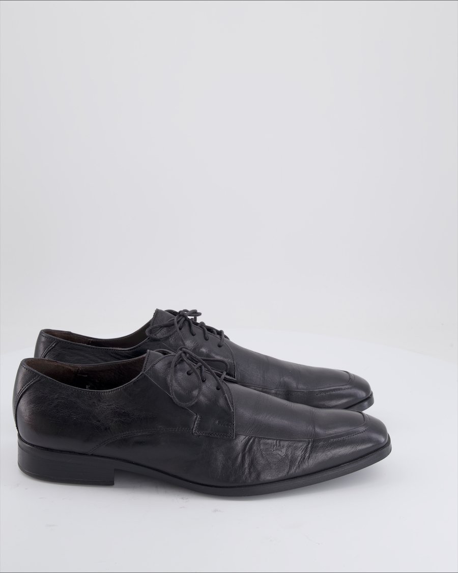 Bata Lace Ups Leather Black Eu 43