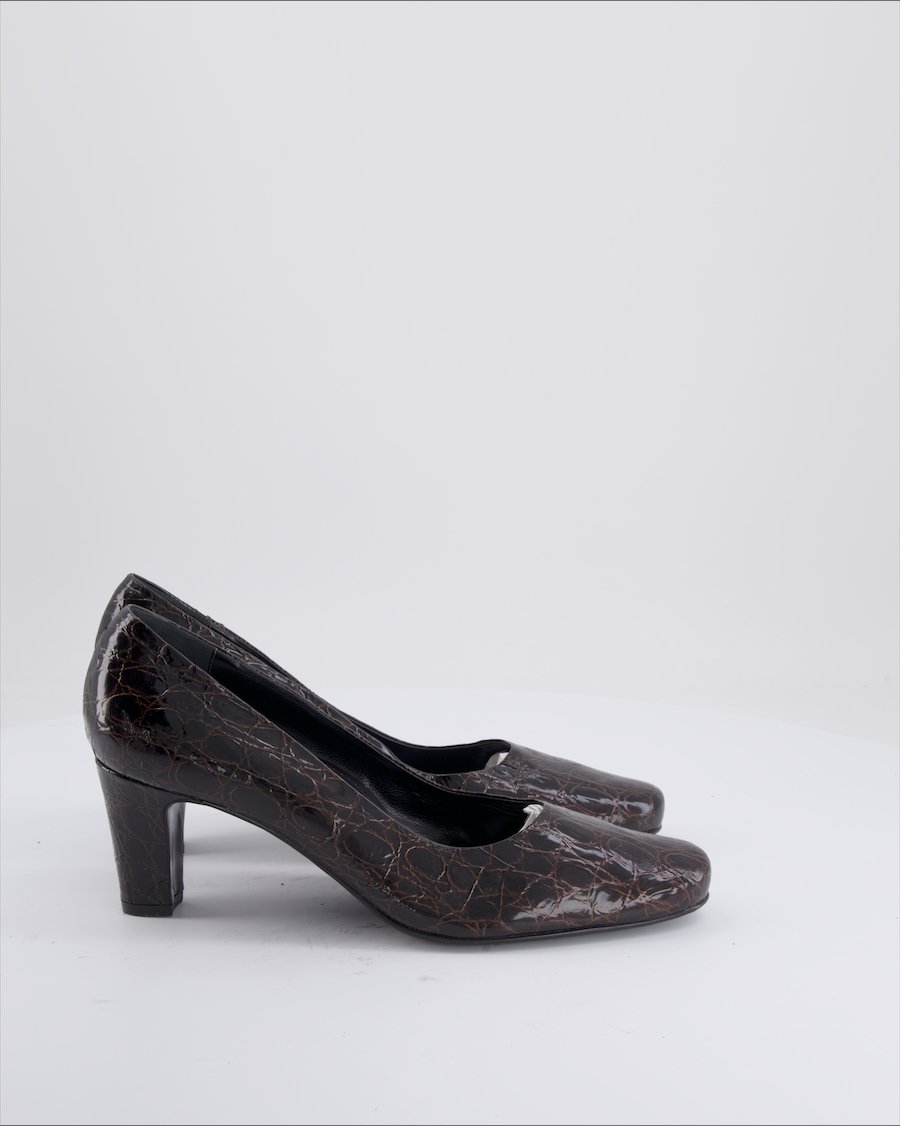 Valleverde Heels Leather Brown Eu 40.5