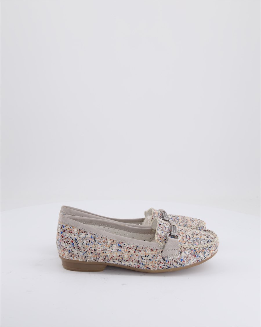 Rieker Flats Leather Multicolour Eu 36