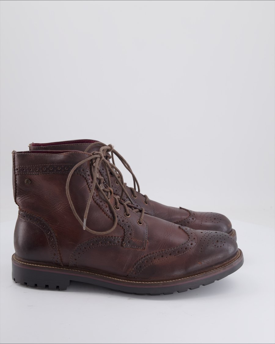 Base London Ankle Boots Leather Brown Eu 45