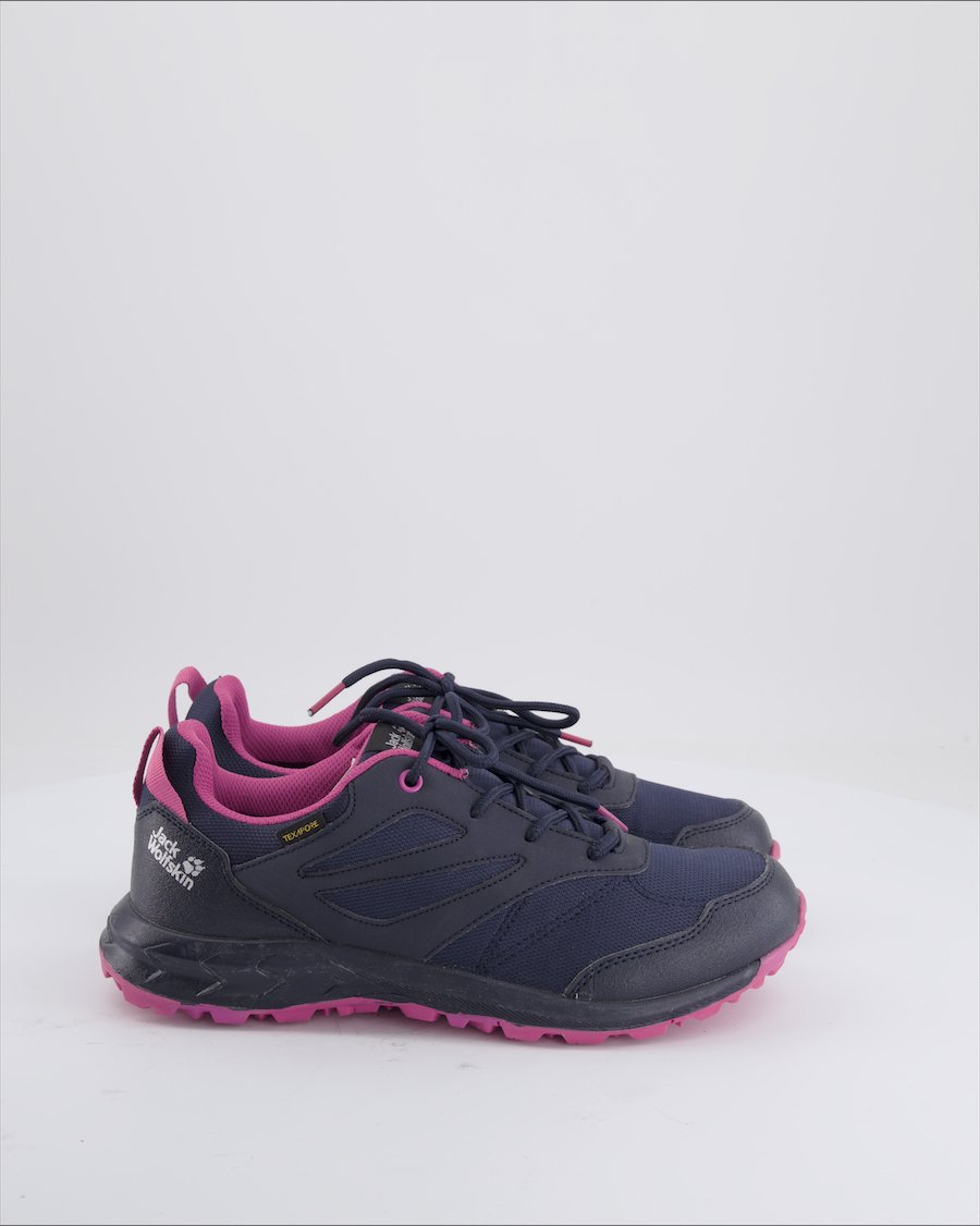Jack Wolfskin Trainers Leather Blue Eu 38